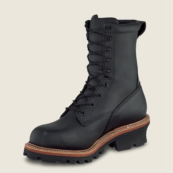 Bottes de Sécurité Red Wing - Loggermax - 9-Inch Waterproof Toe Logger - Noir - Homme 023XAIEML